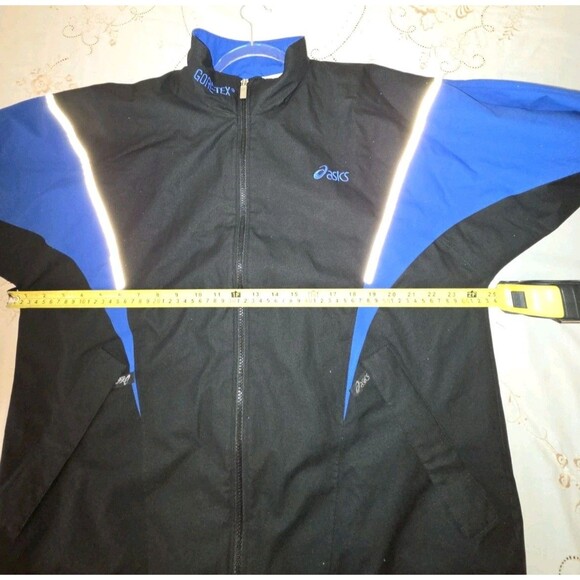 Vintage Asics Gore-Tex Full Zip Jacket Blue Rare‎ - Picture 5 of 5